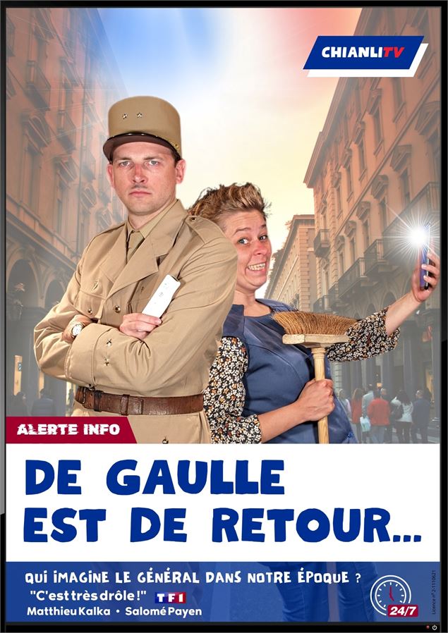 De Gaulle est de retour_Annecy - Les Têtes de l'Art