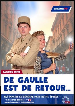 De Gaulle est de retour_Annecy - Les Têtes de l'Art
