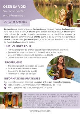 Oser sa voix_Massignieu-de-Rives - Morgane Merie