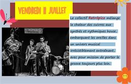 Apéro concert de l'été - Retropico_Montmerle-sur-Saône