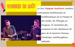 Apéro concert de l'été - Vasquez-Aceituno_Montmerle-sur-Saône