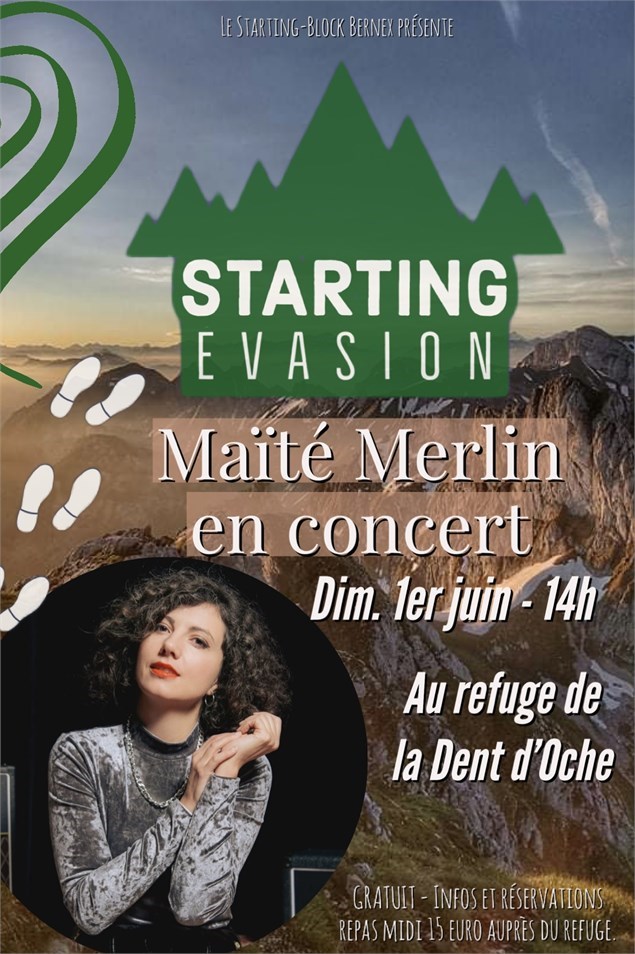 Starting Evasion Maïté MERLIN