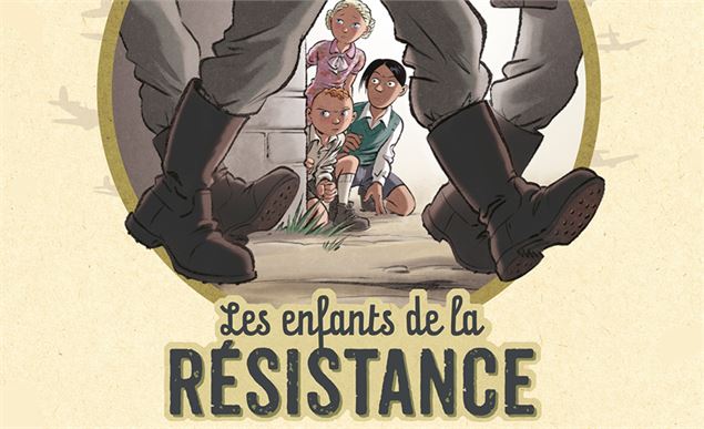 Affiche expo Les enfants de la Résistance - Benoît Ers