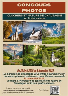 Concours Photo - Clochers et nature de Chautagne - Paroisse de Chautagne