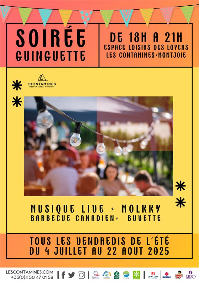 Soirée Guinguette ! - Les Contamines Tourisme