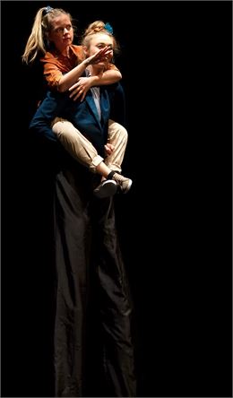 Goûter - spectacle : "Si tu n'étais pas là" - Festival Fer Art' Faire_La Compôte - Cie Dos mundos al