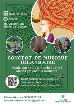 Concert de musique irlandaise_La Léchère