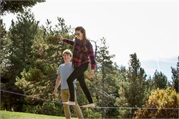 slackline morzine - office de tourisme