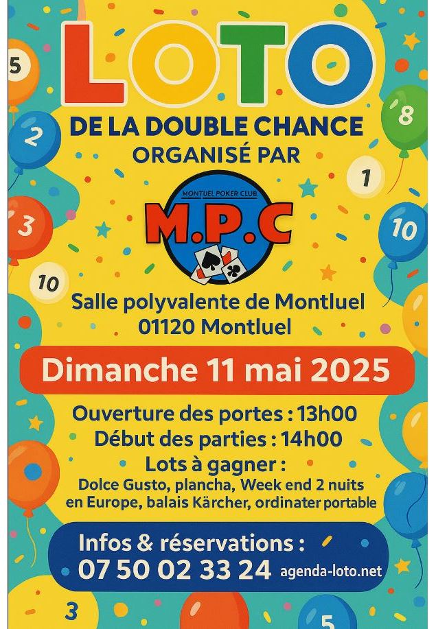 LOTO de la double chance - MPC Montluel