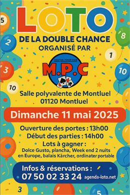 LOTO de la double chance - MPC Montluel