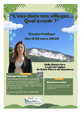"L'eau dans nos villages... Quel avenir ?"_Saint-Pierre-de-Genebroz
