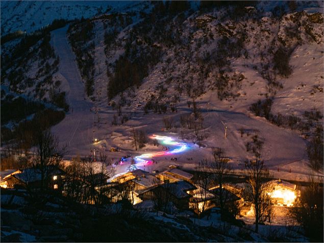 Descente aux Flambeaux Bonneval sur Arc - D.Cuvelier-OTHMV