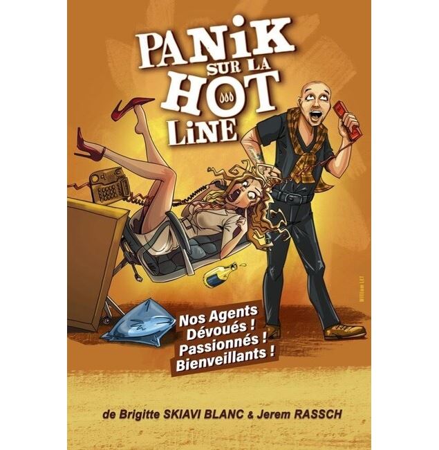 Visuel Spectacle Panik sur la Hotline - Les Arts dans l_R_Péronnas