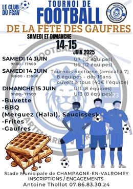 Tournoi de foot pour la fête des gaufres_Champagne-en-Valromey - Football Club Artemare Valromey