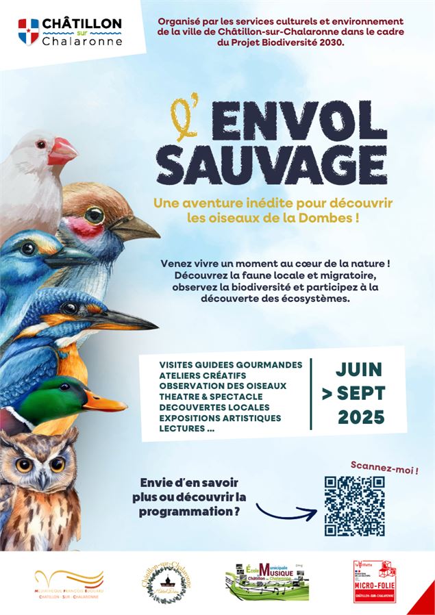 Affiche A3 - @pôle culturel - service communication Châtillon-sur-Chalaronne