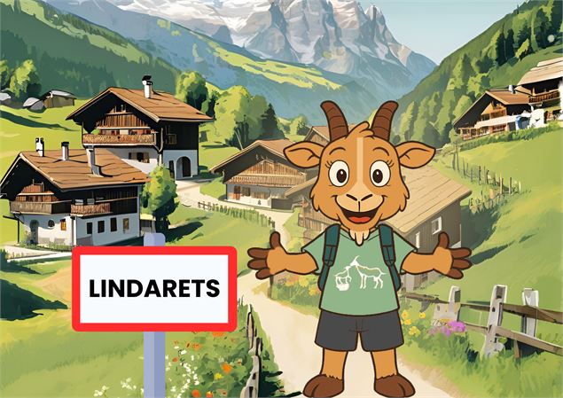 Découvrez la plus chèvre de toutes les mascottes au village des Lindarets. - Canva / Vallée d'Aulps