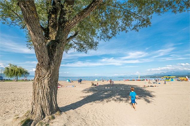 Plage d'Excenevex - Destination Léman - A. Berger