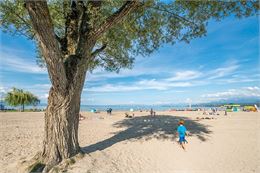 Plage d'Excenevex - Destination Léman - A. Berger