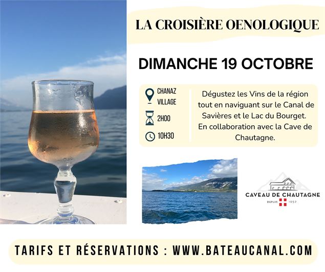 Infos croisière oenologique - bateaucanal