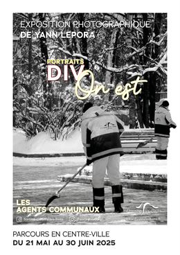 Affiche Div On Est - Les agents de la commune - Mairie de Divonne-les-Bains