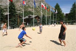 Tournoi de beach volley à Val d'Isère - DR - Val d'Isère Tourisme