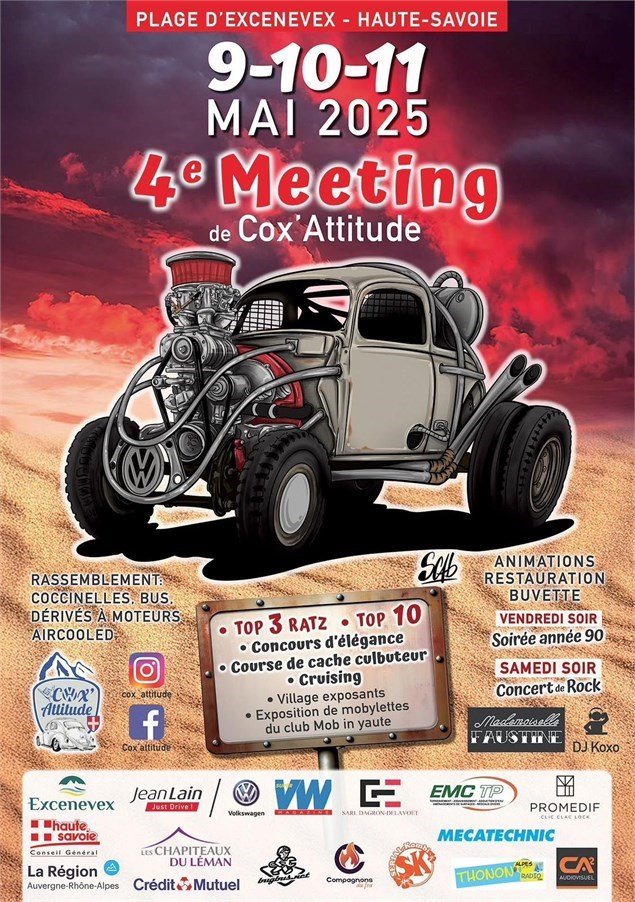 Rassemblement véhicules Volkswagen aircooled 