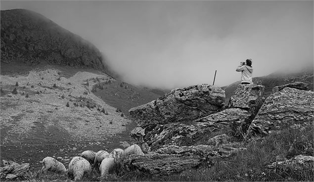 Exposition: l'équilibriste_Champagny-en-Vanoise - Patrick Georget.