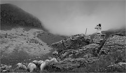 Exposition: l'équilibriste_Champagny-en-Vanoise - Patrick Georget.