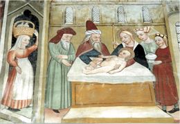 Une fresque remarquable de la chapelle St Sébastien - J.Jorcin-Roch - OTHMV