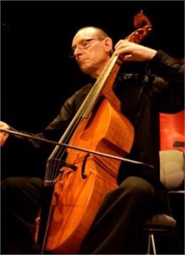 violoncelliste avec son instrument - Fêtes musicales de Savoie