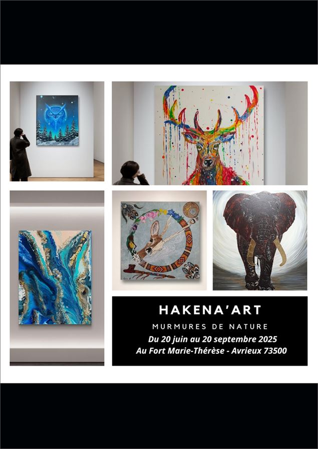 affiche exposition - Hakena art