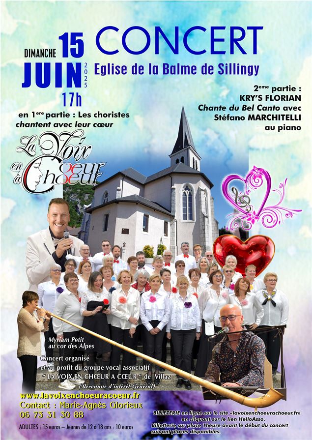 Concert de l'été de la voix en Choeur à Coeur_La Balme-de-Sillingy - La voix en Chœur à Cœur