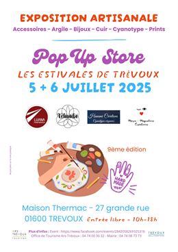 EXPOSITION : Pop Up Store de Juillet_Trévoux - Mariem créations