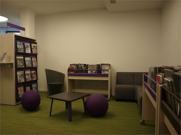 Espace lecture - Bibliothèque Multimédia