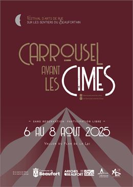 affiche festival Carrousel avant les cimes