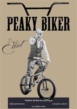 Spectacle aux berges - Eliot the peaky biker act_Praz-sur-Arly