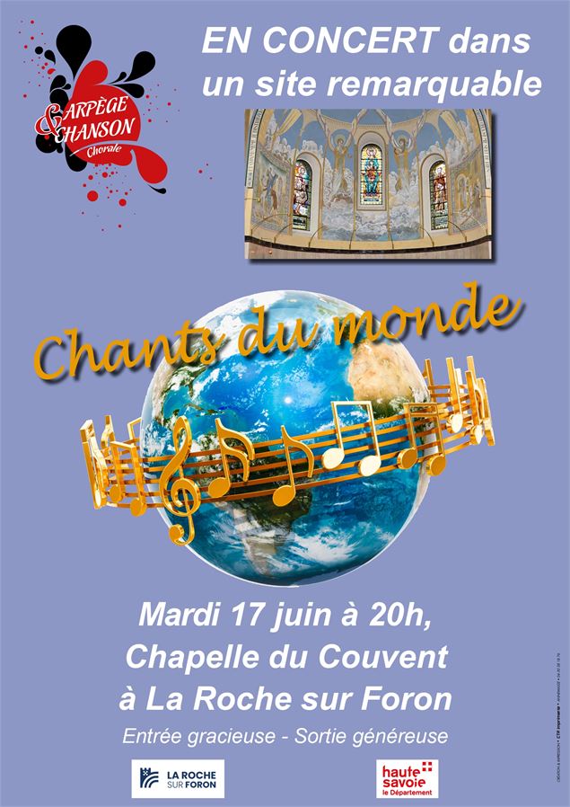 Concert - Chorale Arpège et Chanson