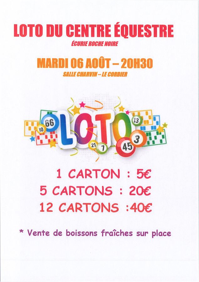 Loto du centre équestre 