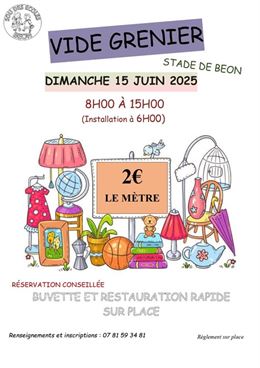 Vide grenier à Béon_Culoz-Béon - Sou des Ecoles de Béon