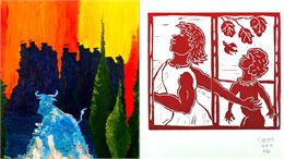 Mairie de Saint Alban-Leysse - Michel Grangeat, Exposition « Ariane, Thésée et Minotaure » du 4 au 1