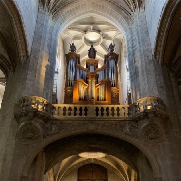 Orgue_Co-cathédrale Notre-Dame Bourg en Bresse - ©Les amis de l'orgue et de la Co-cathédrale Notre-D