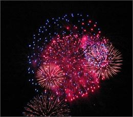 Feu d'artifice - Grésy sur Aix