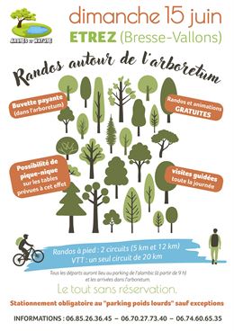 affiche pour la journée - Association Arbres et Nature