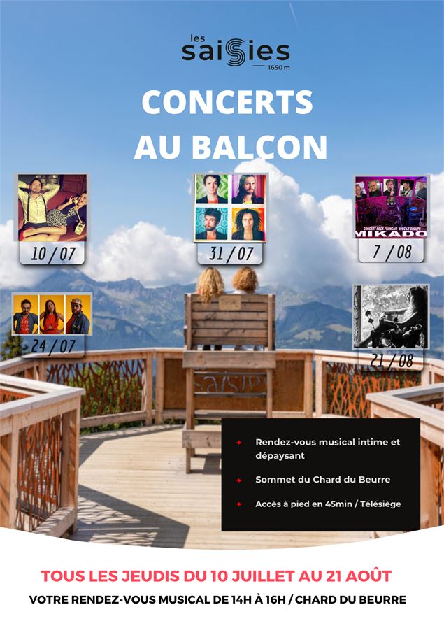 Les concerts au Balcon_Les Saisies