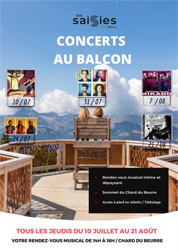 Les concerts au Balcon_Les Saisies