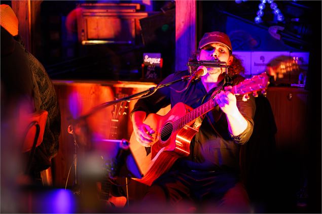 Concert en terrasse de Russell Stageman_Méribel - Sylvain Aymoz
