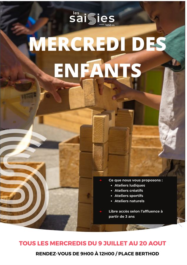 Mercredi des enfants : ateliers ludiques et créatifs_Les Saisies