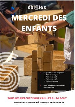 Mercredi des enfants : ateliers ludiques et créatifs_Les Saisies