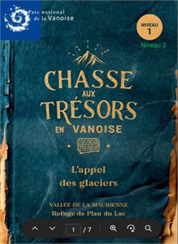 Chasse au trésor "L'appel des glaciers"_Val-Cenis - PNV