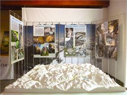 Maquette de la vallée en 3D et panneaux explicatifs - Christian Vair